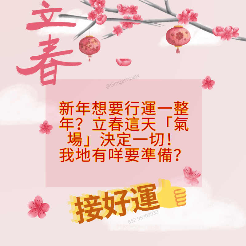 立春為自己「換氣場」的最佳時機！✨