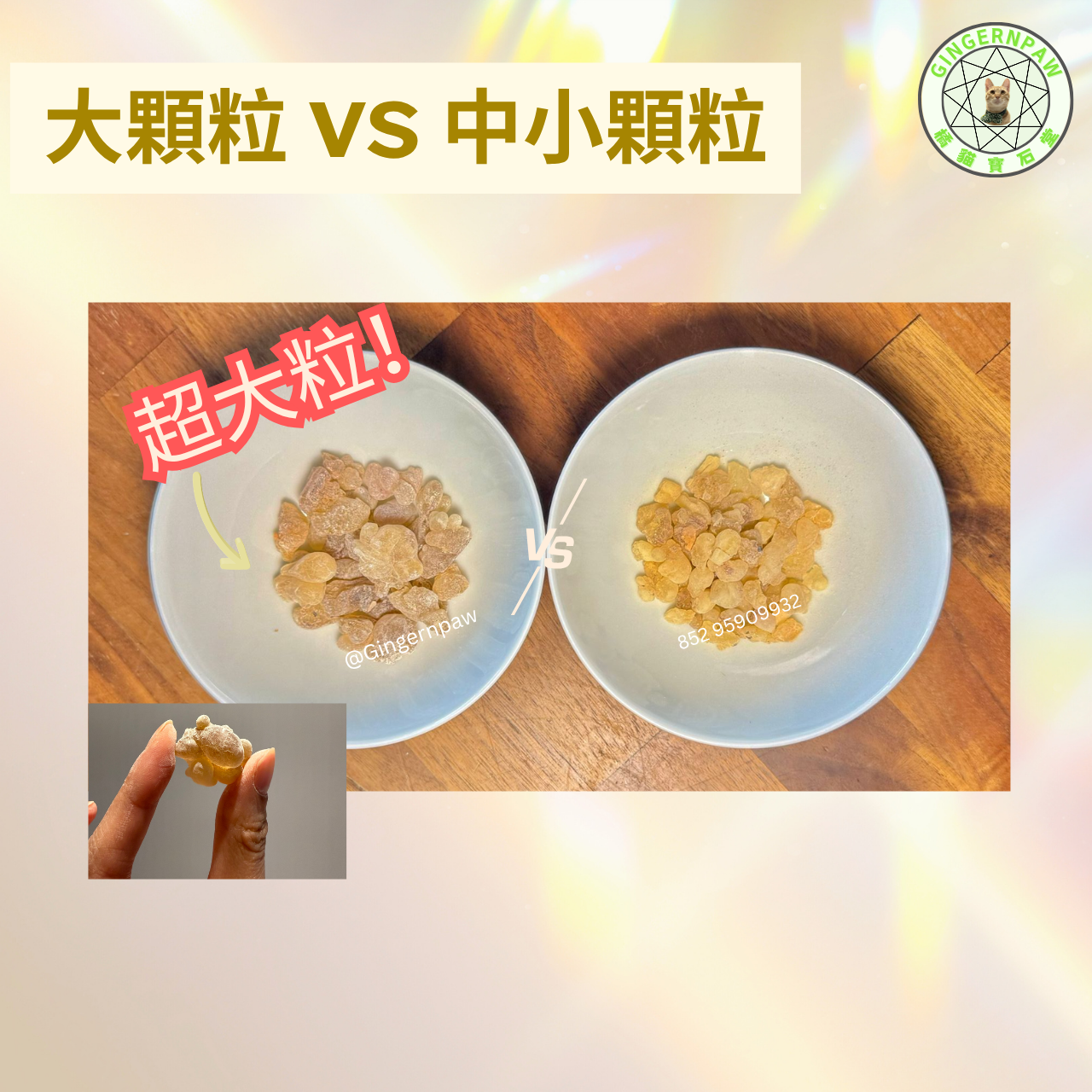 超香柑橘味 阿曼乳香35克大顆