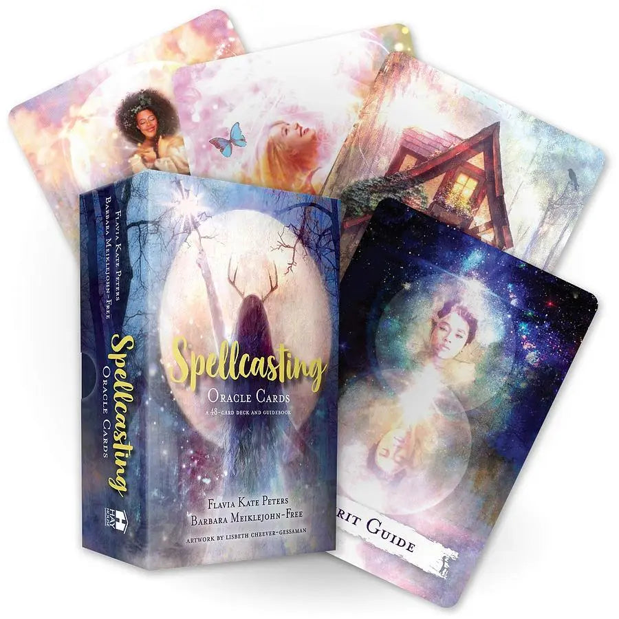 魔法咒語神諭卡（48張高能量藝術卡牌＋詳解說明書)｜Spellcasting Oracle Cards