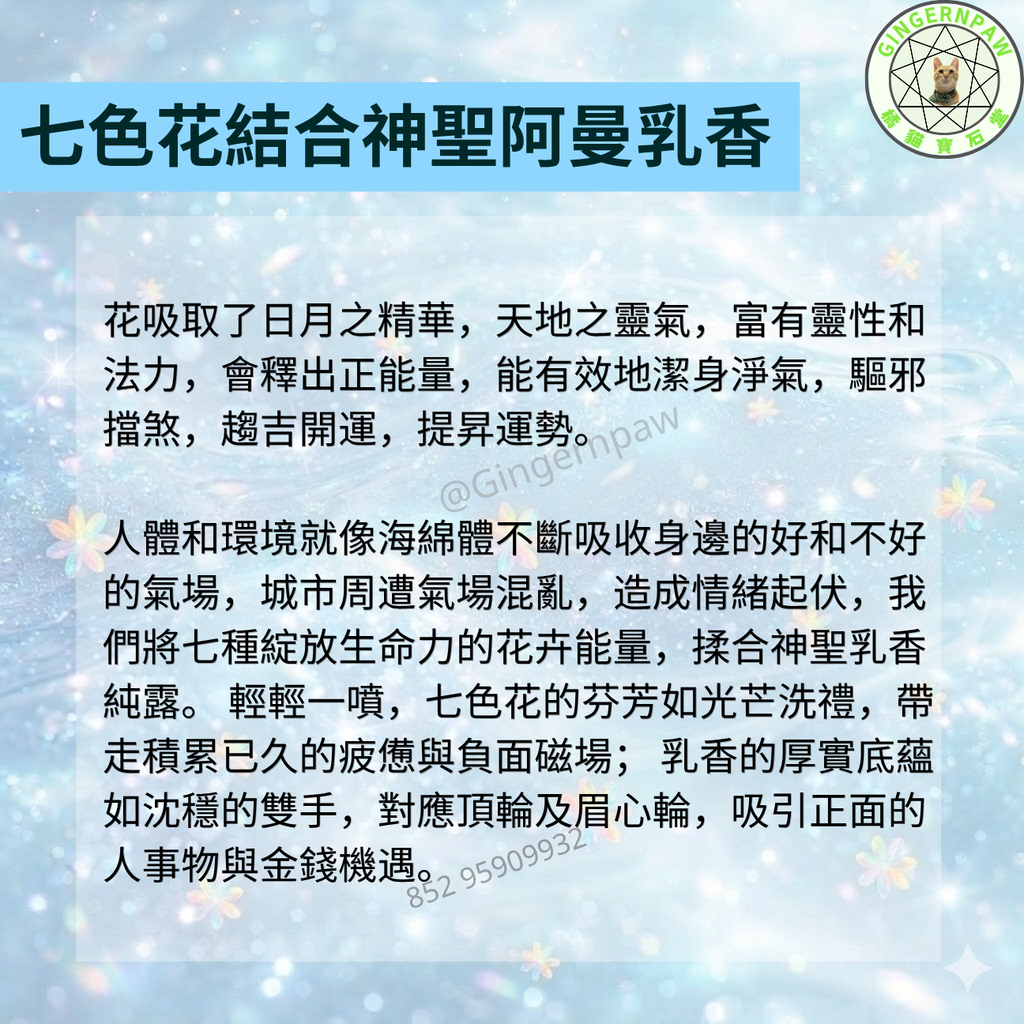 皇牌火天大有卦神聖乳香七色花沐浴露500毫升