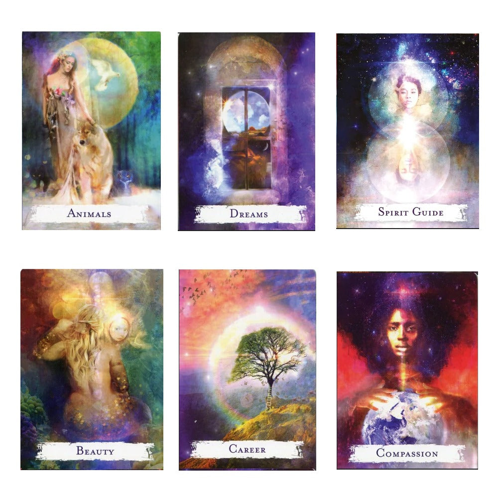 魔法咒語神諭卡（48張高能量藝術卡牌＋詳解說明書)｜Spellcasting Oracle Cards