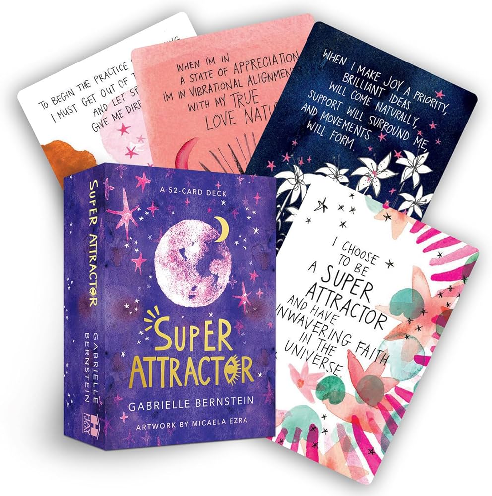 超級吸子(52張,成為魅力磁鐵，召喚美好顯化於每一天的日常) ｜Super Attractor Tarot Card