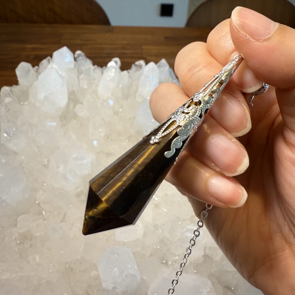 超高能量值虎眼靈擺 👉🏻已提升能量至1200000
