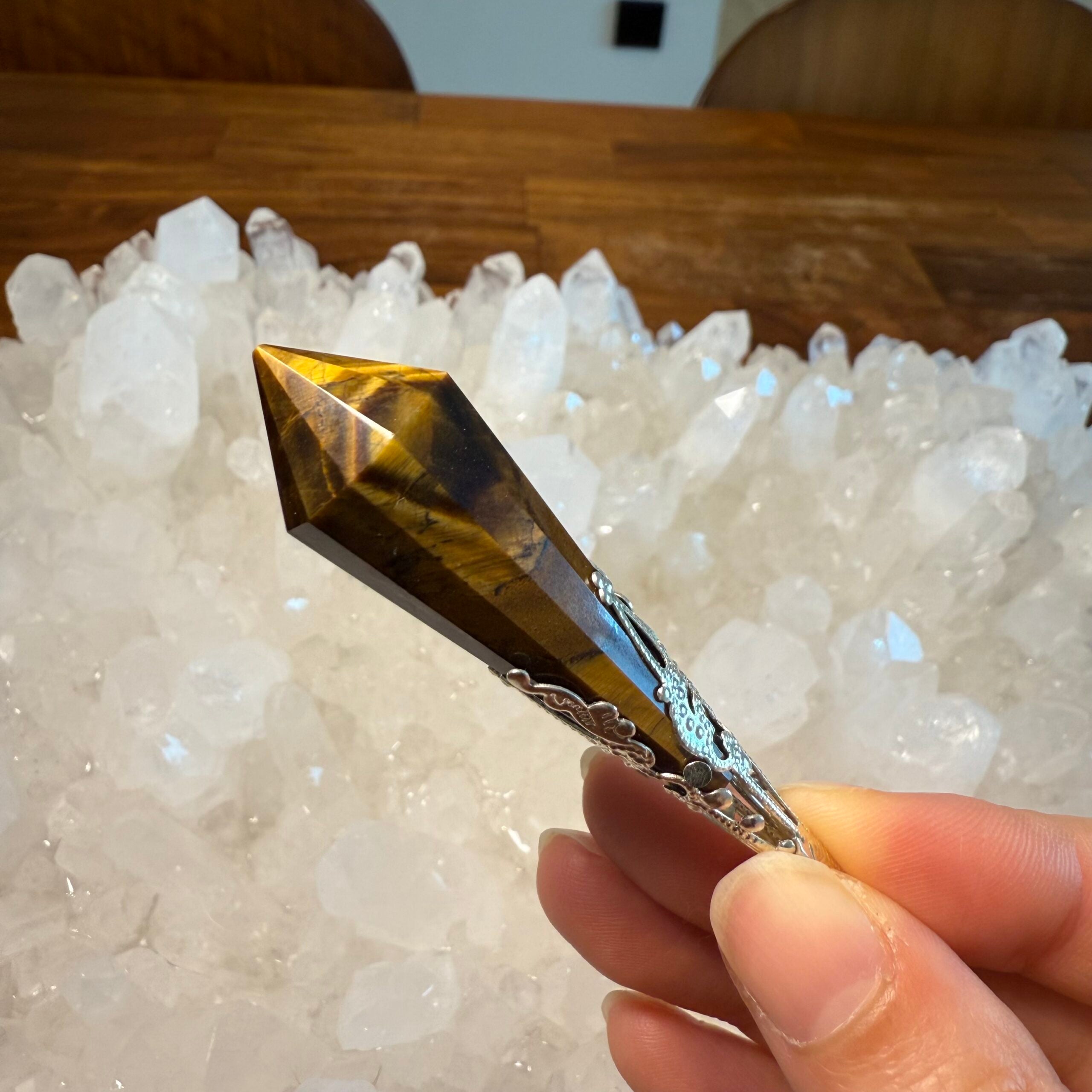 超高能量值虎眼靈擺 👉🏻已提升能量至1200000