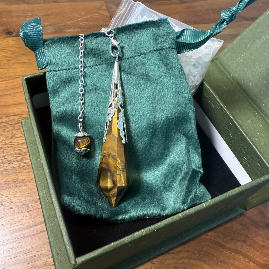 超高能量值虎眼靈擺 👉🏻已提升能量至1200000
