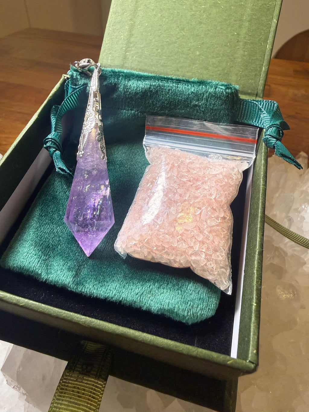 紫晶靈擺