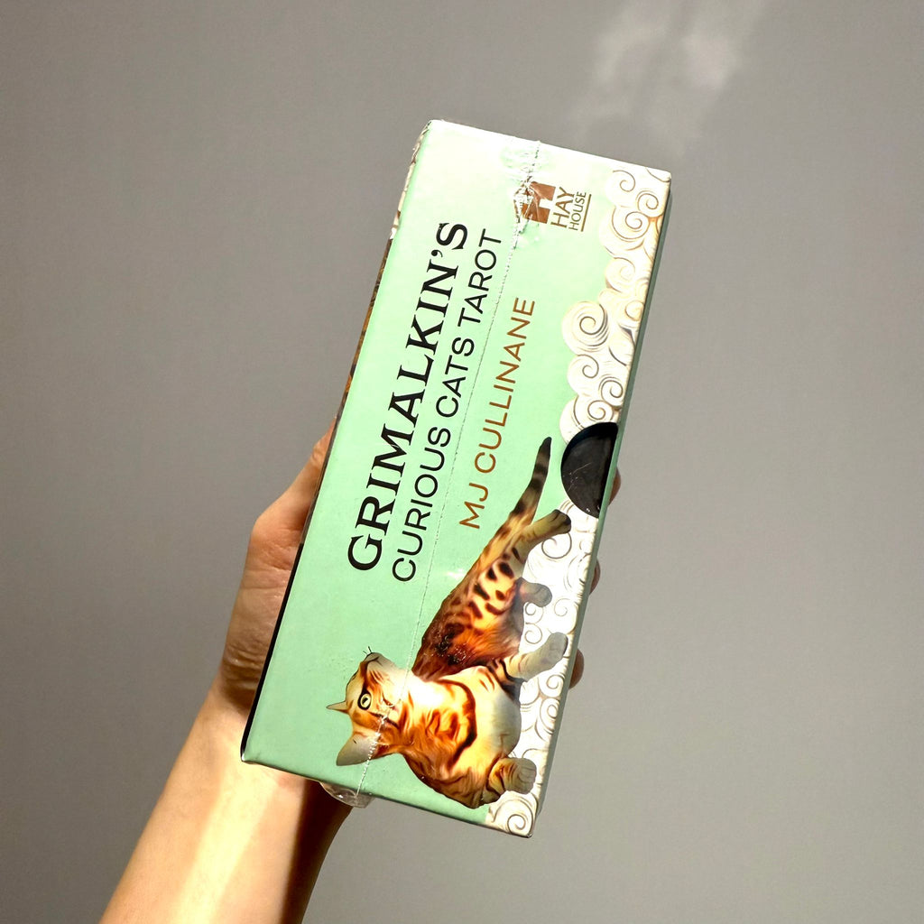 格莫金好奇貓咪塔羅牌（80張高能量貓咪卡牌＋127頁詳解說明書)｜Grimalkin’s Curious Cats Tarot