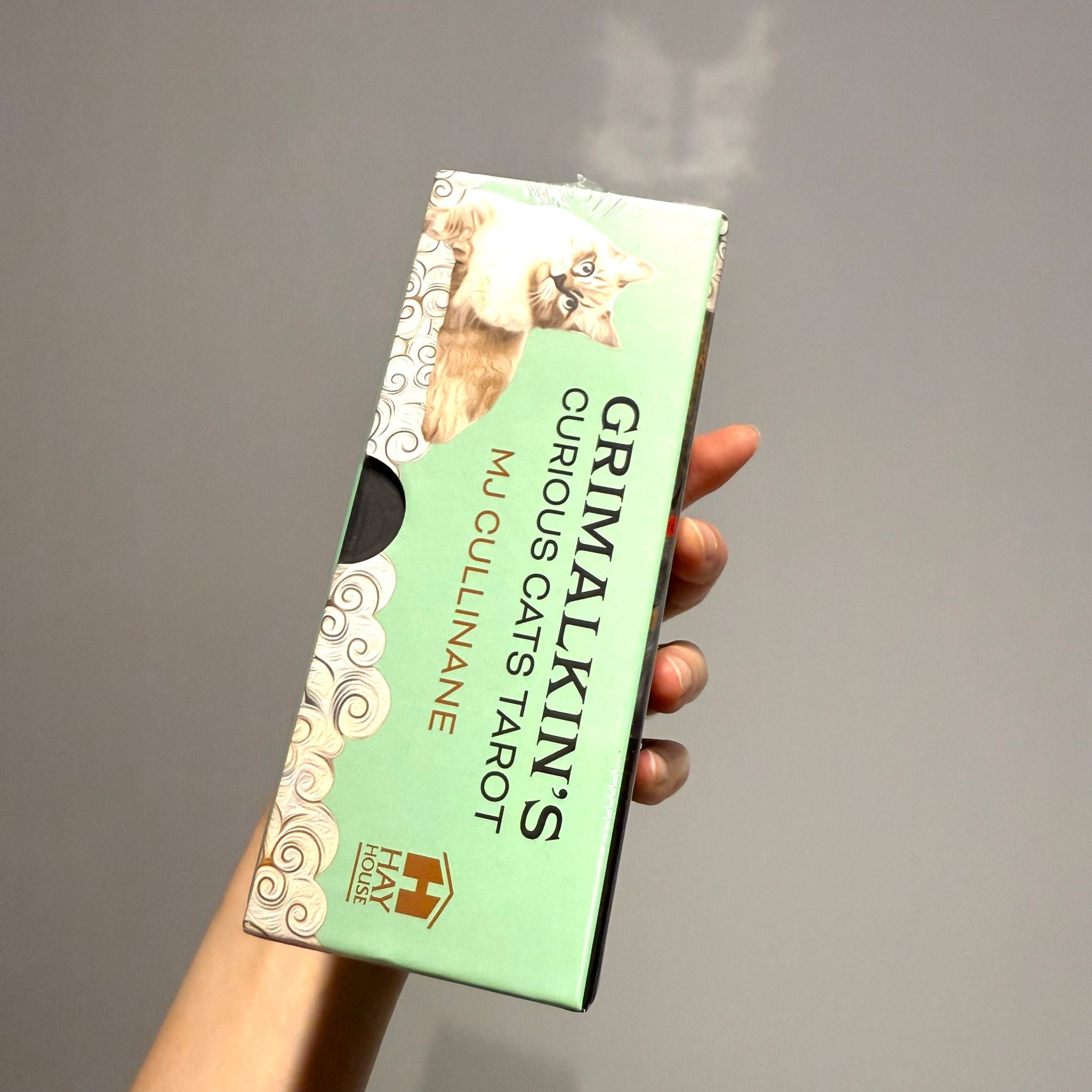 格莫金好奇貓咪塔羅牌（80張高能量貓咪卡牌＋127頁詳解說明書)｜Grimalkin’s Curious Cats Tarot