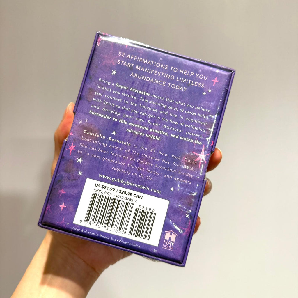 超級吸子(52張,成為魅力磁鐵，召喚美好顯化於每一天的日常) ｜Super Attractor Tarot Card