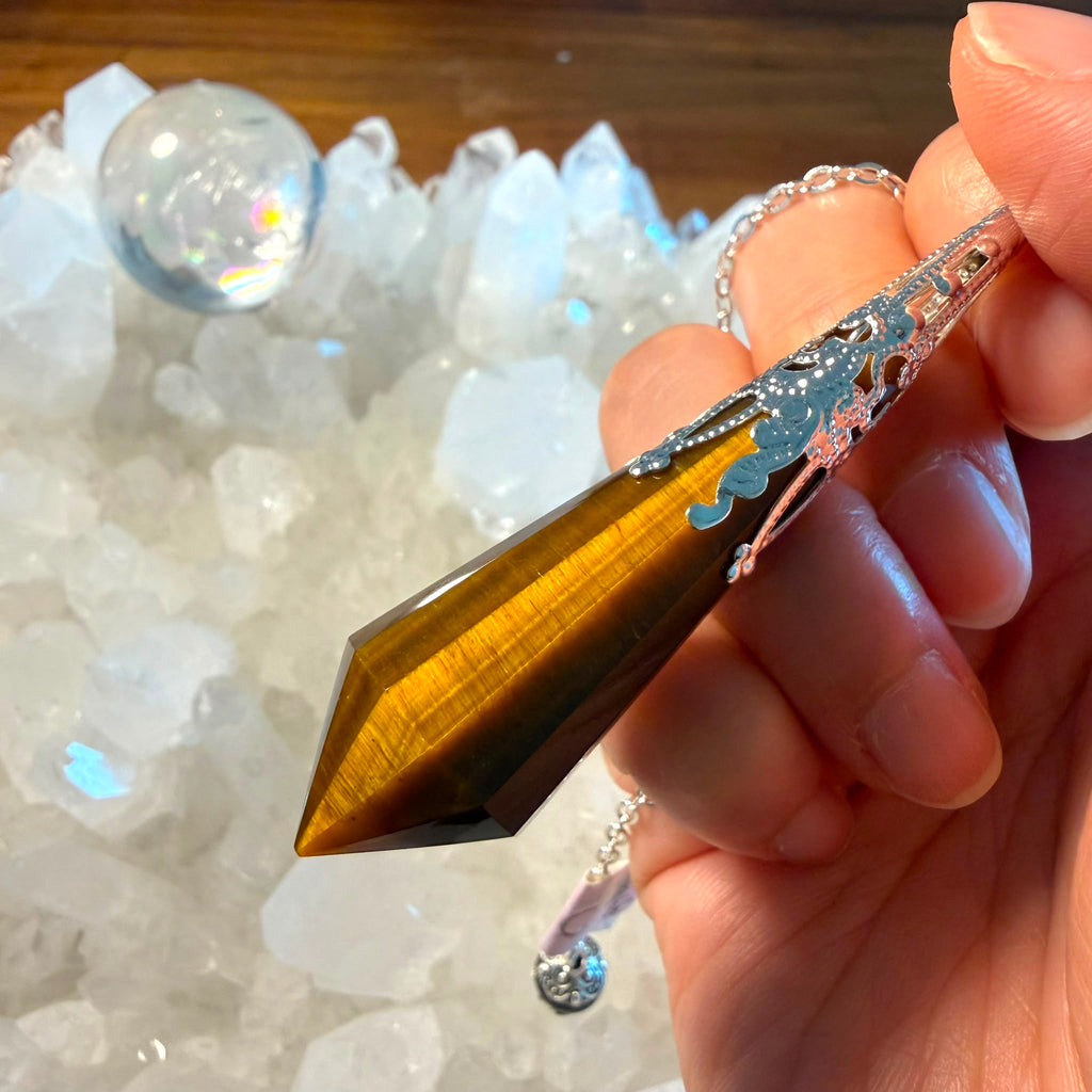 超高能量值虎眼靈擺 👉🏻已提升能量至8000000