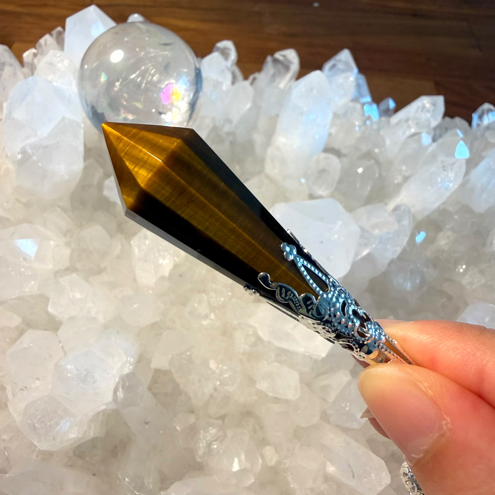 超高能量值虎眼靈擺 👉🏻已提升能量至8000000