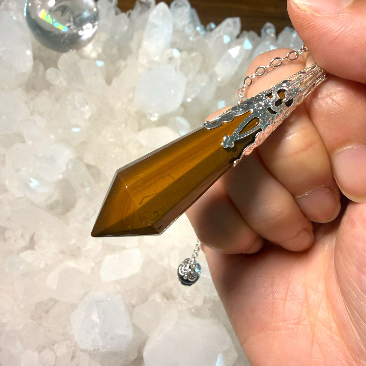 超高能量值虎眼靈擺 👉🏻已提升能量至10000000