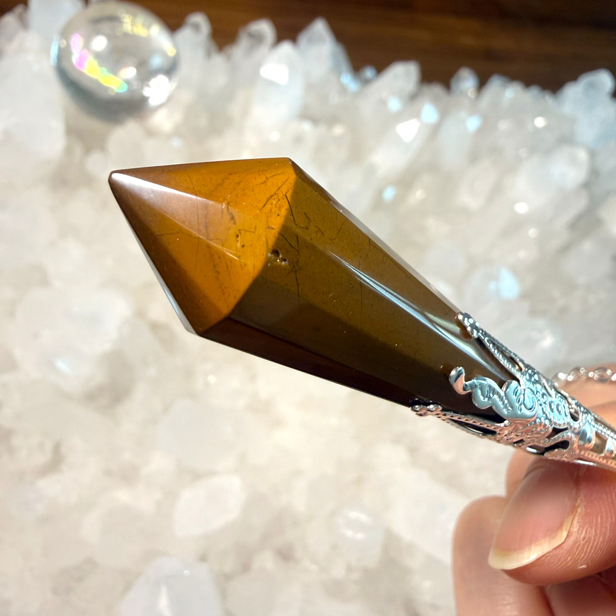 超高能量值虎眼靈擺 👉🏻已提升能量至10000000