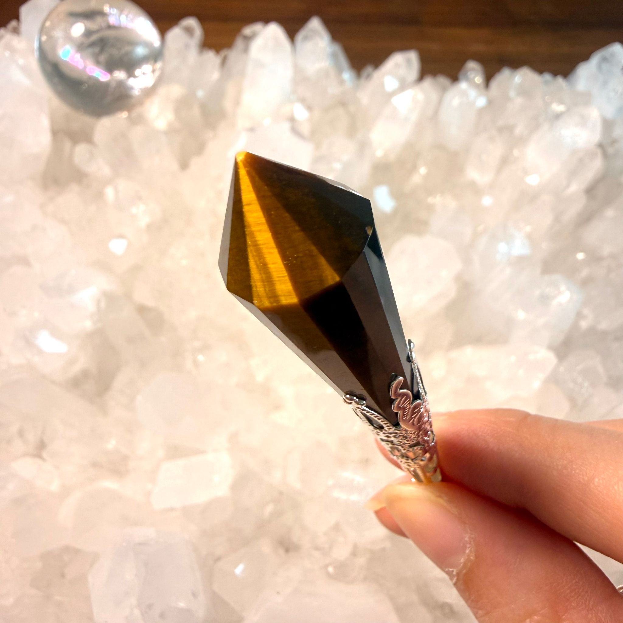 金金閃光高能量值虎眼靈擺 👉🏻已提升能量至11000000