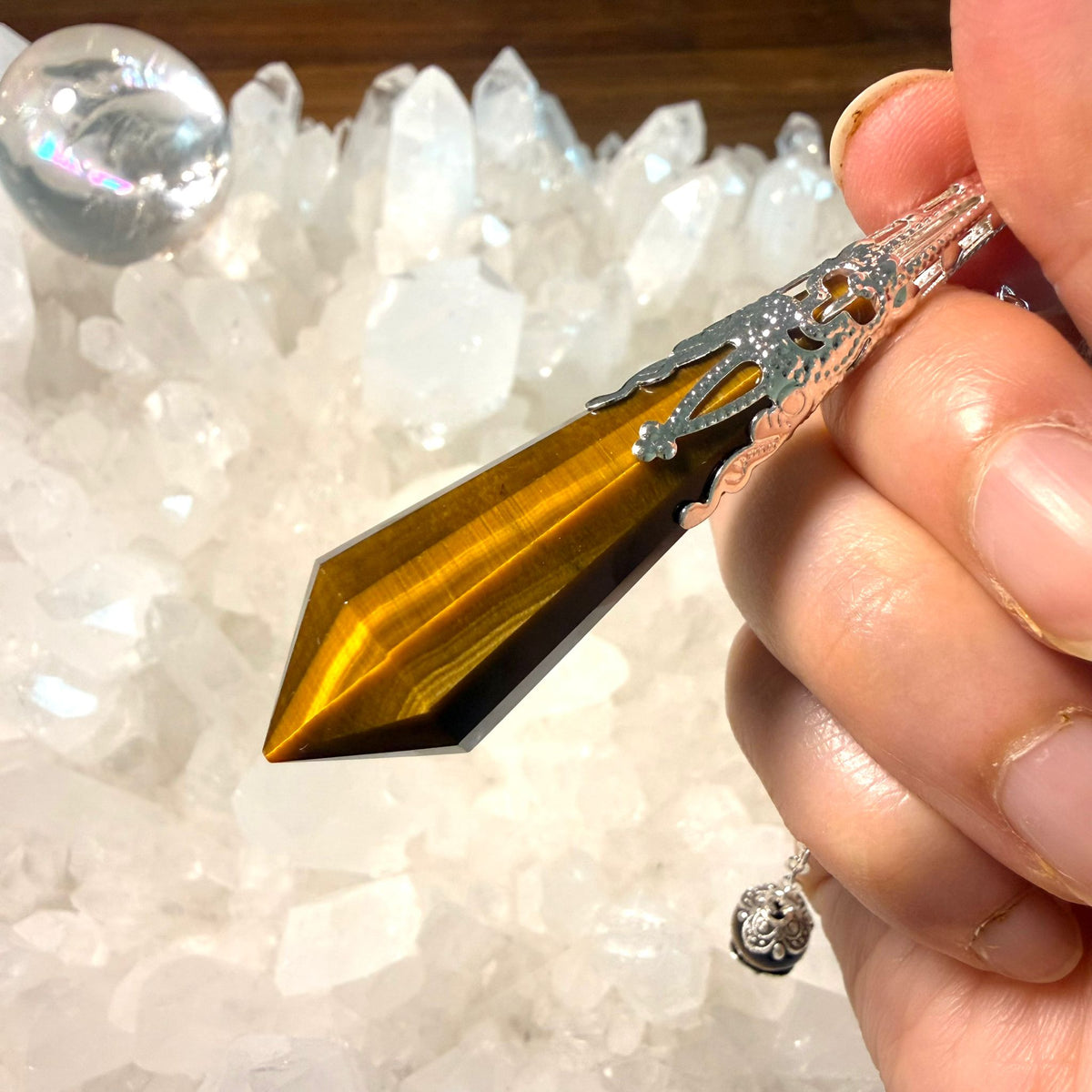 金金閃光高能量值虎眼靈擺 👉🏻已提升能量至11000000