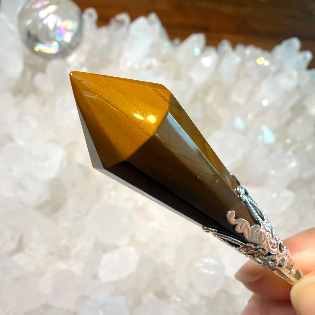 實感虎紋高能量值虎眼靈擺 👉🏻已提升能量至12000000