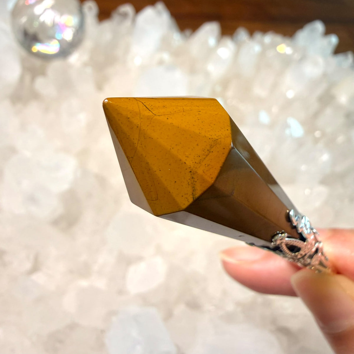 實感虎紋高能量值虎眼靈擺 👉🏻已提升能量至12000000