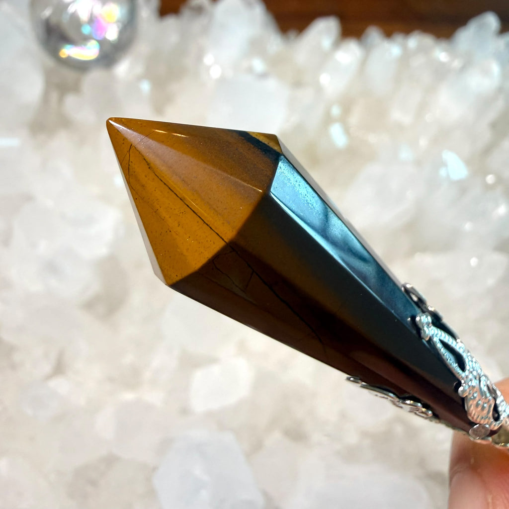 實感虎紋高能量值虎眼靈擺 👉🏻已提升能量至12000000