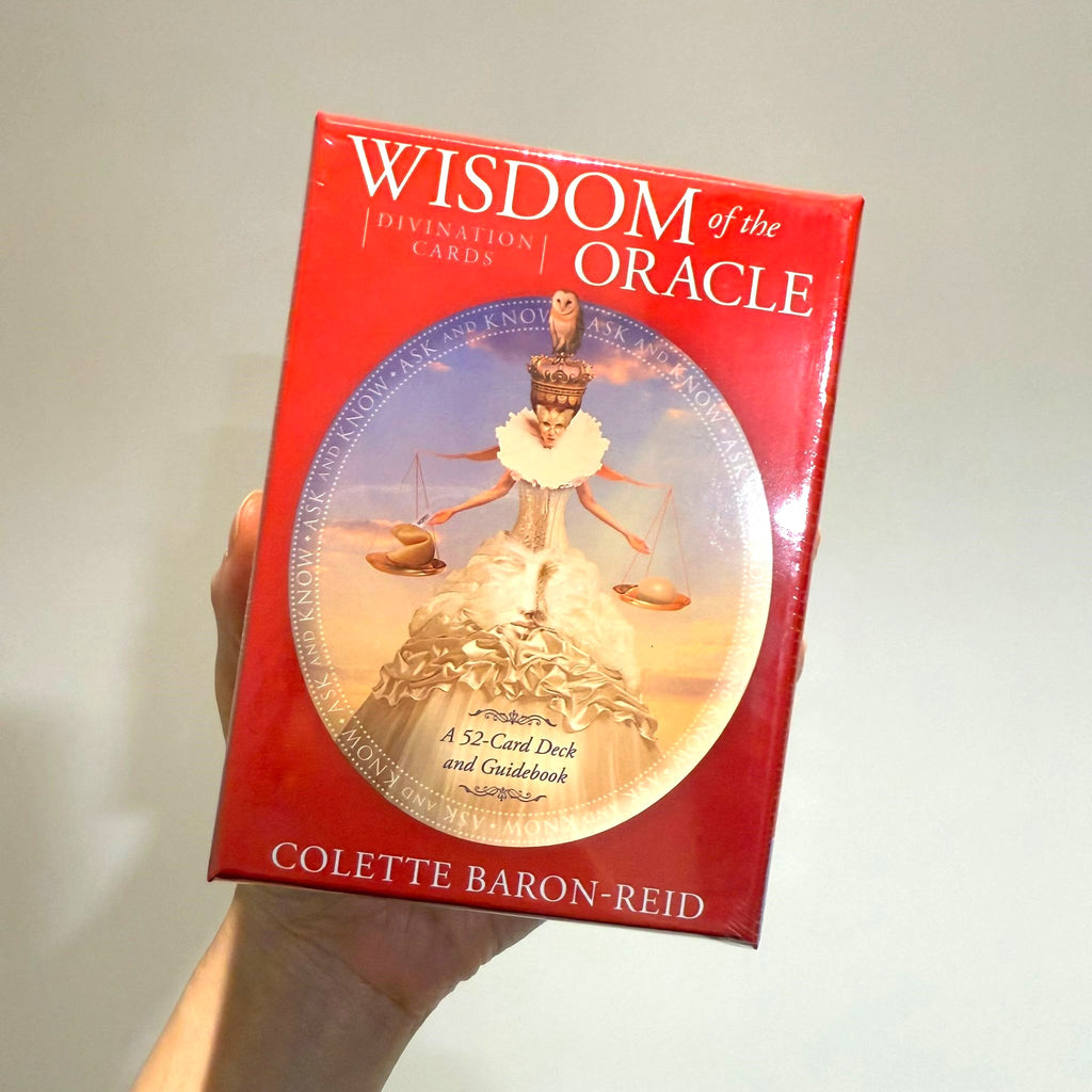 智慧神諭 生活指引卡（52張高能量藝術卡牌＋204頁英文詳解專書)｜Wisdom of the Oracle Divination Cards: Ask and Know