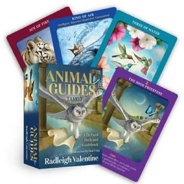 動物指導靈塔羅（78張高能量動物卡牌＋詳解說明書)｜Animal Guides Tarot Card