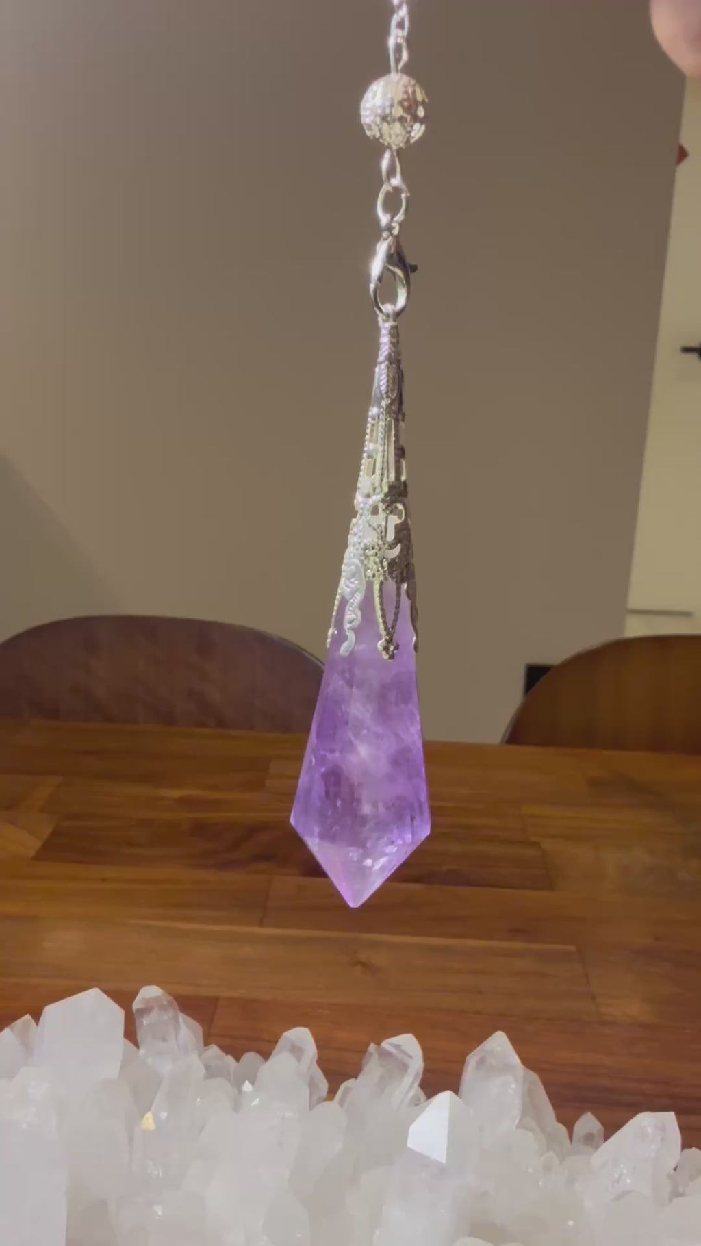 紫晶靈擺