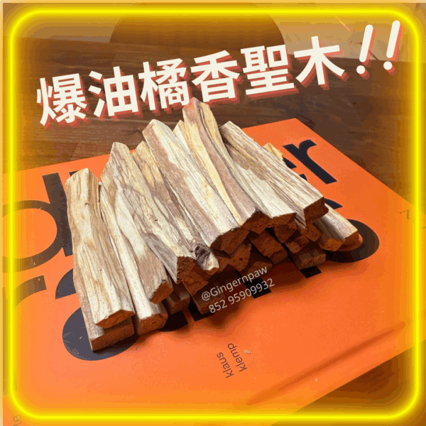 皇牌爆油重香味秘魯聖木palo santo 100g