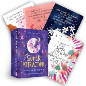 Super Attractor Tarot Card｜超級吸子(52張,成為魅力磁鐵，召喚美好顯化於每一天的日常)